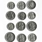 Argentina (Republic), 1950s Denomination Mix, 12 pcs. All Different (11-17-19)