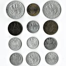 Austria Post WWII Decimal) Denomination Mix 1940s through 1990 12 pcs. All Different (11-20-19)