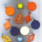 12 VINTAGE ZIPPER PULLS FOR CRAFTI SEWING