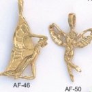 One Dozen Fairy Pendants Charms