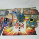 Bakugan haos Translucent Helios 625g, Preyas 530g, Preyas Diablo 600g lot of 7