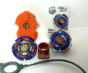 Beyblade Metal Fight Orso hyper orso b -116 Hasbro plus launcher 3 piece lot