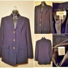 Talbots Career Blazer Blue Jacket size 4