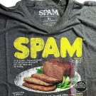 Spam t shirt mens retro style gray different sizes
