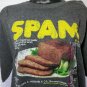Spam t shirt mens retro style gray different sizes