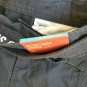 mossimo supply co. men's cargo relaxed black shorts with belt size 33