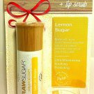 Raw Sugar Natural Lip Balm & Bonus Scrub Pack Lemon Sugar