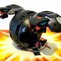 Bakugan Dual Hydranoid Black Darkus B2 450g Very Rare Figure