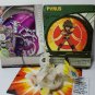 Bakugan Ultra Dragonoid 580g Pyrus White Pearl b2, pyrus card 3 piece bundle lot