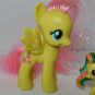 My Little Pony G4 Fluttershy 3" Brushable Pony, tiny Rainbow Power lot of 2