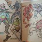 He-Man Battle Cat Teela MOTU Rare Vintage Coloring Book 1983