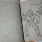 He-Man Battle Cat Teela MOTU Rare Vintage Coloring Book 1983