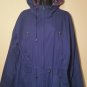 Mulberry Street Mens hooded jacket Blue Sz M/M