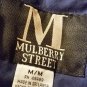 Mulberry Street Mens hooded jacket Blue Sz M/M