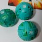 bakugan green ventus percival 720g, alpha percival 510g, alpha translucent 650g