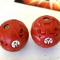 Bakugan B1 Classic Red Pyrus  griffon 400G, falconeer 250G 2 piece Lot
