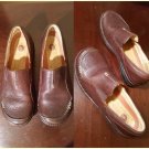 Clarks structured Brown Slip On Slide Loafer Shoes  Womens Size 5.5 M Moc GUC