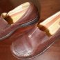 Clarks structured Brown Slip On Slide Loafer Shoes  Womens Size 5.5 M Moc GUC