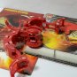 bakugan scorpion trap red pyrus, poison sting card 3 piece lot b2 new vestroia