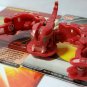 bakugan scorpion trap red pyrus, poison sting card 3 piece lot b2 new vestroia