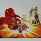 bakugan reaper pyrus 250g, white subterra 420g + 2 cards b1 4 piece bundle lot