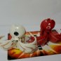 bakugan reaper pyrus 250g, white subterra 420g + 2 cards b1 4 piece bundle lot