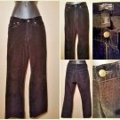 Ralph Lauren Polo Jeans Company Women's Black Corduroy Pants Sz 6