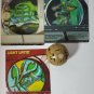 bakugan nemus green ventus reverse attribute 600g & cards very rare!