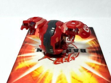 bakugan dual hydranoid red pyrus b1 450g open core heavy metal Very Rare Figure
