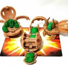 Bakugan tan subterra B2 lot gargonoid 520g, hammer golem 400g, worm quake 470g