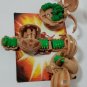 Bakugan tan subterra B2 lot gargonoid 520g, hammer golem 400g, worm quake 470g