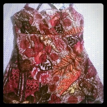 BELLE DU JOUR Large Peasant Top padded BLOUSE