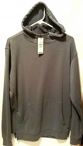 JACKSON LONG SLEEVE RIB CONTRAST HOODIE SWEATSHIRT