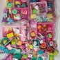 Shopkins Huge mix Lot moose Smoothie Shoppies Carts Baskets Bags