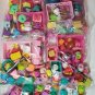 Shopkins Huge mix Lot moose Smoothie Shoppies Carts Baskets Bags