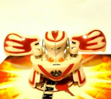 Bakugan Battle Brawler Monarus pyrus 440g White Pearl Very Rare!
