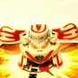 Bakugan Battle Brawler Monarus pyrus 440g White Pearl Very Rare!