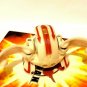 Bakugan Battle Brawler Monarus pyrus 440g White Pearl Very Rare!