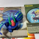 Bakugan Gargonoid blue Aquos B1 390g, aquos card 3 piece lot Battle Brawlers