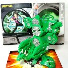 bakugan dharak 700g green ventus, vilantor battle gear 90g + cards 4 piece lot