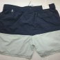 Goodfellow Swim Trunks Board Shorts dark Blue and gray Stretch inner liner sz XL