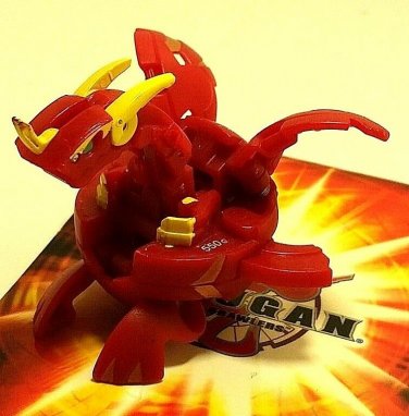 bakugan neo dragonoid  red pyrus 550G RARE