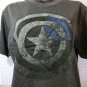 Marvel Captain America Mens Tee Shirt - Size MD Dark Gray