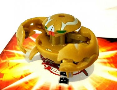 bakugan Gold haos terrorclaw 450G bakutech sega toys limited edition