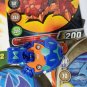 Bakugan Juggernoid Blue Aquos B1 Classic 310G and 3 cards