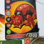 Bakugan Juggernoid Blue Aquos B1 Classic 310G and 3 cards