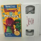 Barney's Best Manners VHS Video Tape 1993 Barney & Friends Collection