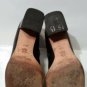 Franco Sarto Ankle Booties Heel Zip Black Leather Womens US 7.5M