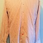 Thomas Dean Men's Long sleeve button front XL