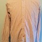 Thomas Dean Men's Long sleeve button front XL